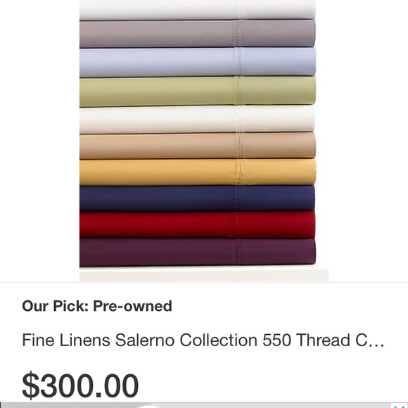 Luxury 550 Sateen Queen 4 Piece Sheet Set - Picture 6 of 6